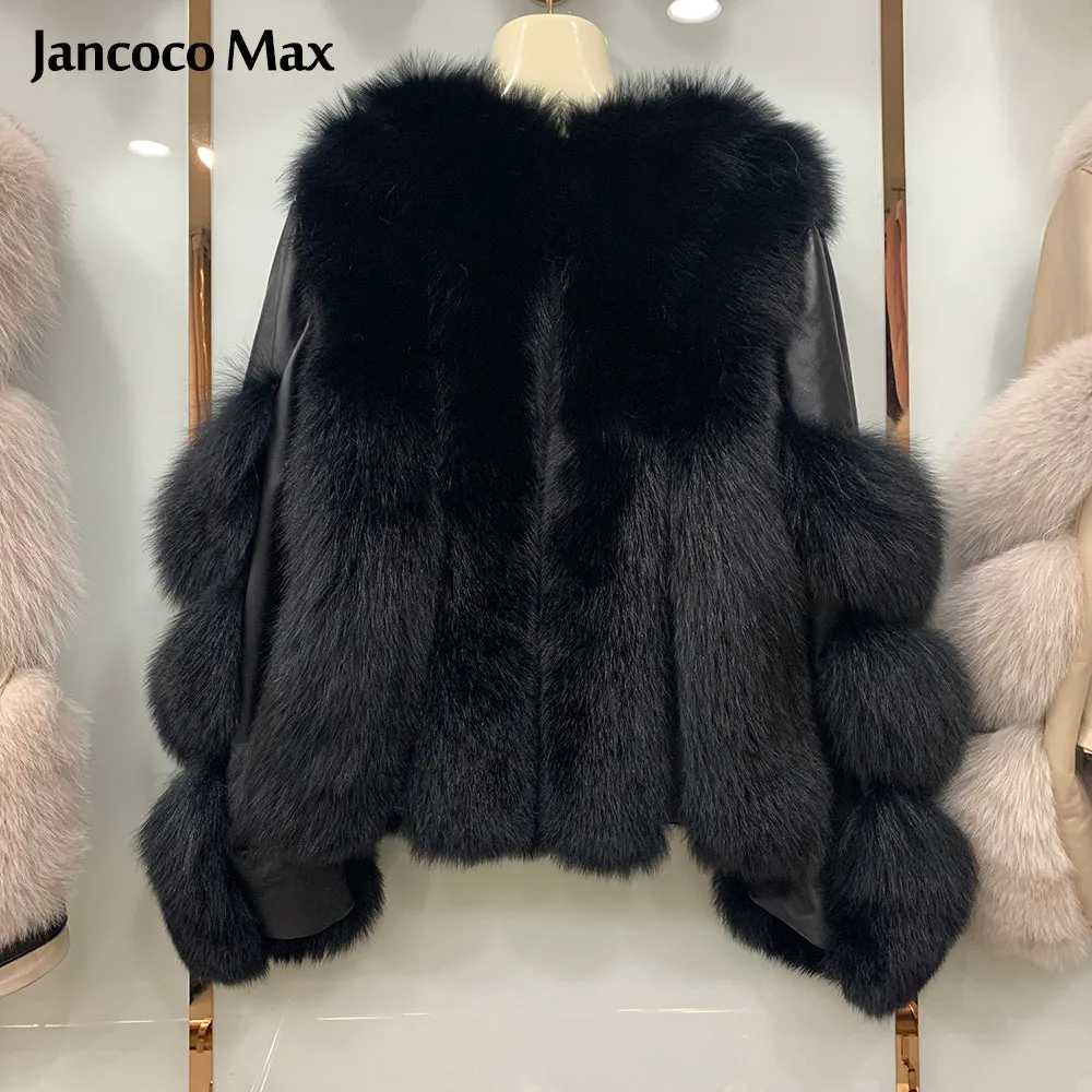 Women's Winter Thick Warm Fur coats Genuine Sheepskin Leather Jackets